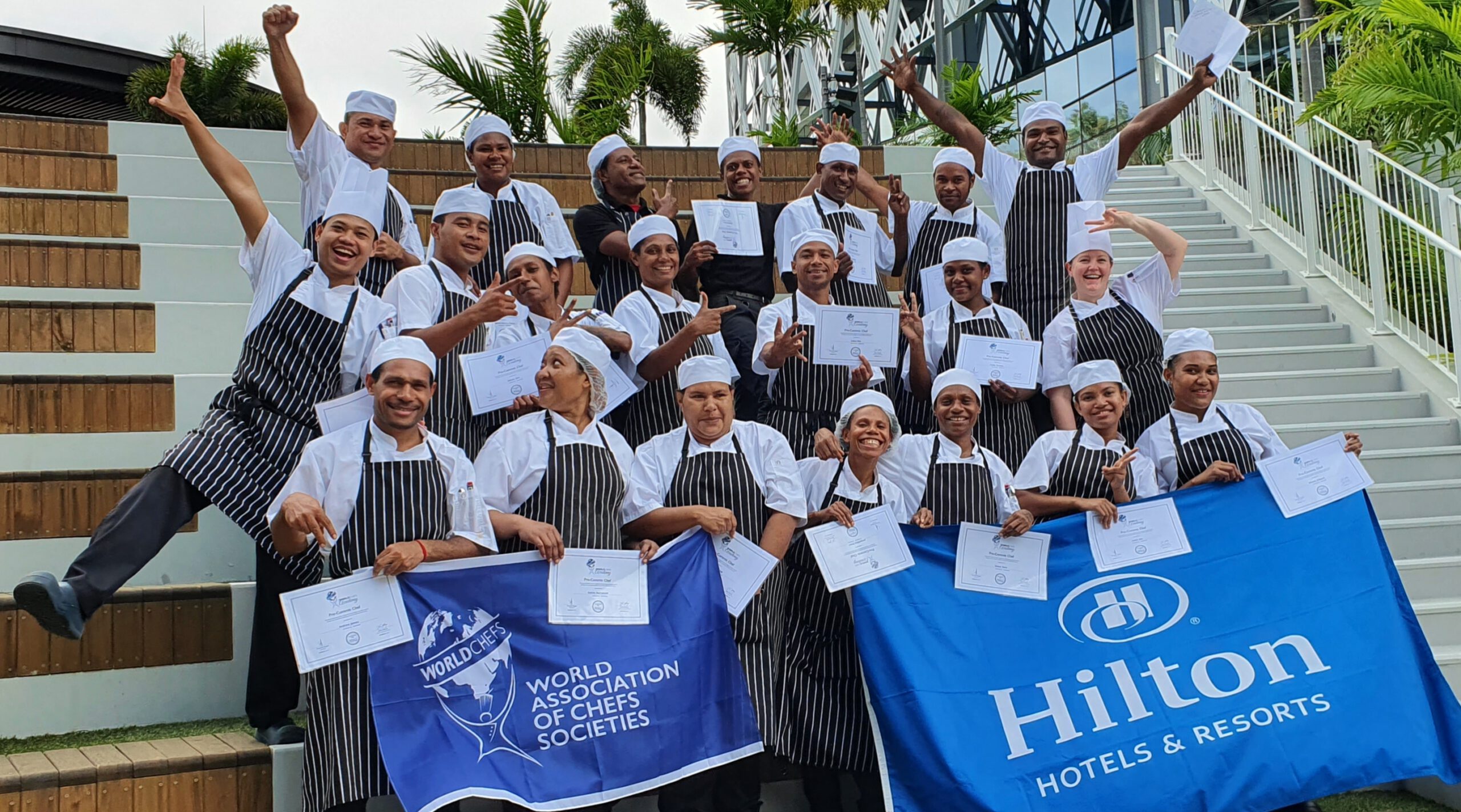 Worldchefs Academy Helps Train & Upskill Cooks and Stewards in Papua New Guinea